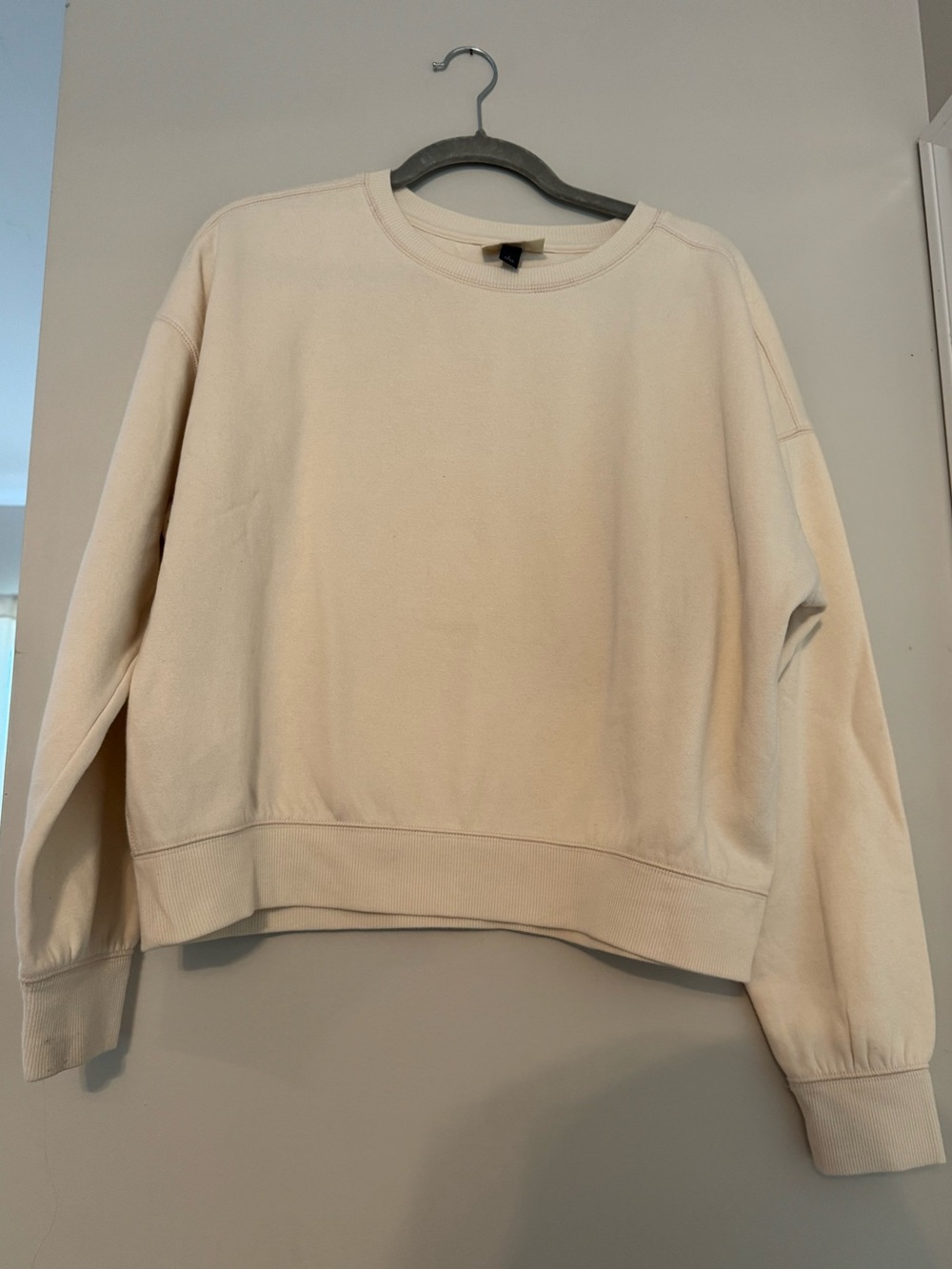 UniversalThread Ladies Cream Crewneck Sweatshirt sz L